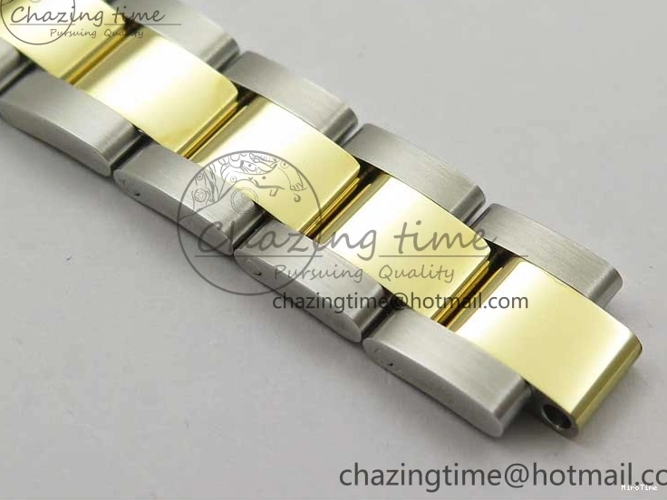 MiroTime 0520 ModernLook Datejust 31mm 278273 SS YG BP Maker Best Edition White MOP Diamonds Dial on SS YG Oyster Bracelet 2723